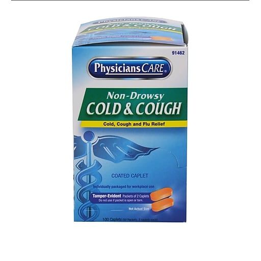 PhysiciansCare® Cold & Cough Congestion Medication, 50 Packets
