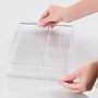 interDesign Clarity 7-Compartment Plastic Accessory Tray, Clear, 2 Piece (95608N)~#|#~6902B992-8104-4B4B-861DF1CDB4B6AAF8_sc7