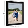 Amanti Art Eva Black Silver Narrow 16" x 20" Polystyrene Picture Frame, Matte (A42677345490)~#|#~690340DD-CB0B-40A6-8BF3CD4AE6E0BF92_sc7