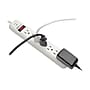 Tripp Lite Protect It! 7-Outlet Surge Protector, 6’, 1080 Joules, Light Gray (TRPSTRIKER)~#|#~690799BD-B0CC-414C-A0F087B34A480946_sc7