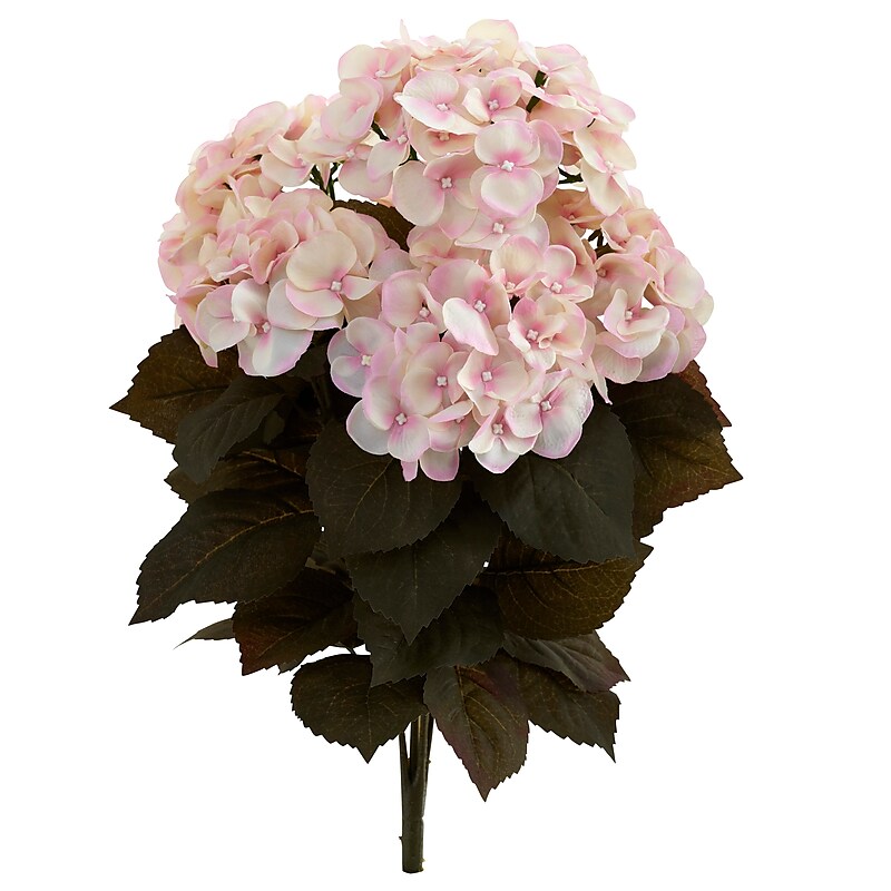 Nearly Natural 20" Fall Hydrangea Artificial Plant, Set of 2 (6126-S2-CP) image 1