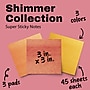 Post-it Shimmer Sticky Notes, 3