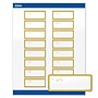 Avery Rectangle Multipurpose Labels, 1" x 2-5/8", White, 160/Pack (19479370534)~#|#~690C8E43-3E7E-44ED-92848482E503E51A_sc7