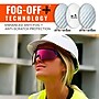Ergodyne Skullerz AEGIR-AFAS-HCMI Anti-Fog Safety Glasses, Red Mirrored Lens (55230)~#|#~691C8F4C-E01B-44AB-8E4B447E1C5D59D2_sc7