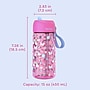bentgo Plastic Water Bottle, 15 oz., Rainbows & Butterflies (BGKDWB1-RBO)~#|#~691FC879-D408-4C33-91BB8D8C5C92F485_sc7