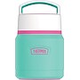 Thermos Teal Glow Pop Collection Stainless Steel Insulated Food Jar, 2-Compartment, 12 oz. (EAIS3106TL4)~#|#~6921466E-048B-4192-AA189340E03800B1_sc7