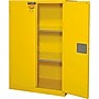 Global Industrial Flammable Cabinet, Manual Close Double Door, 90 Gallon, 43"W x 34"D x 65"H~#|#~6927C490-200E-4300-9F0AC8DC801C9780_sc7