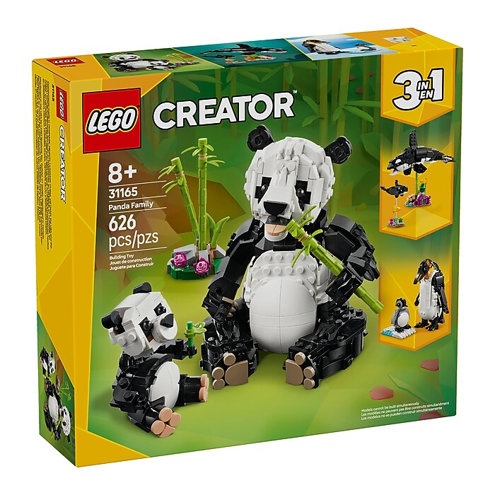 LEGO Creator Wild Animals: Panda Family, 626 Pieces (31165) | Staples
