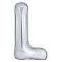 Party City (Air-Filled) 16" "L" Foil Balloon, Silver, 2/Pack (AM60050276-18)~#|#~692A1D2F-E03D-4FCA-AEFB80CC29FB37CC_sc7