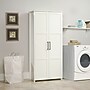 Sauder HomePlus 69"H Storage Cabinet with 4 Shelves, White (424001)~#|#~6933B771-F213-47F3-8D3510B530E91FF9_sc7