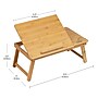 Mind Reader 12" x 19.75" Lap Desk/Laptop Stand With Folding Legs, Brown (BEDTRAYBM-BRN)~#|#~6933E4F7-4C3F-4C72-A5B92F08BF66ED2C_sc7