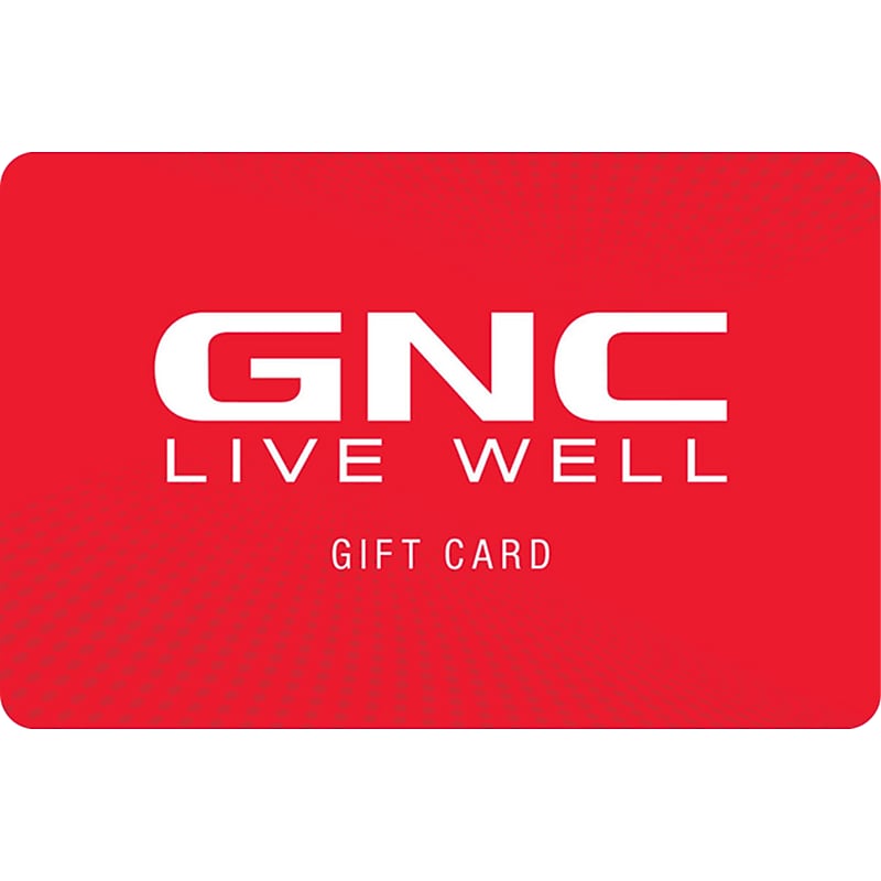 GNC $25 Gift Card (Email Delivery) image 1
