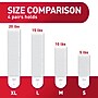 Command Large Hanging Strip, 15 lb., Black, 12/Pack (17206BLK-12ES)~#|#~693614DA-F028-47A7-B82326E3C32B190B_sc7