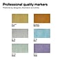 Winsor & Newton Promarker Dual-Tip Alcohol Based Marker, Metallic Colors, 6/Pack (WNX0290135)~#|#~6936354D-690B-4C8A-83FAFC32CF66050C_sc7