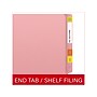 Medical Arts Press Heavy Duty End Tab File Folder, Straight-Cut, Letter Size, Pink, 40/Box (S-09461-PNK)~#|#~69393CF0-1A57-4AA8-9D236D9F821C4FD5_sc7
