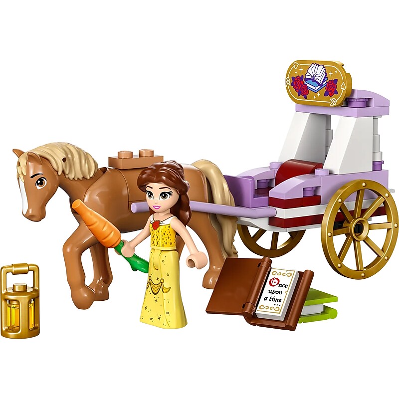 LEGO Disney Belle's Storytime Horse Carriage Building Set (43233) image 1