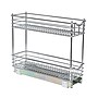 Household Essentials Glidez Steel Organizer, Chrome (HHC20721-1)~#|#~693E49D0-443B-4B45-90ECA56B269451F3_sc7