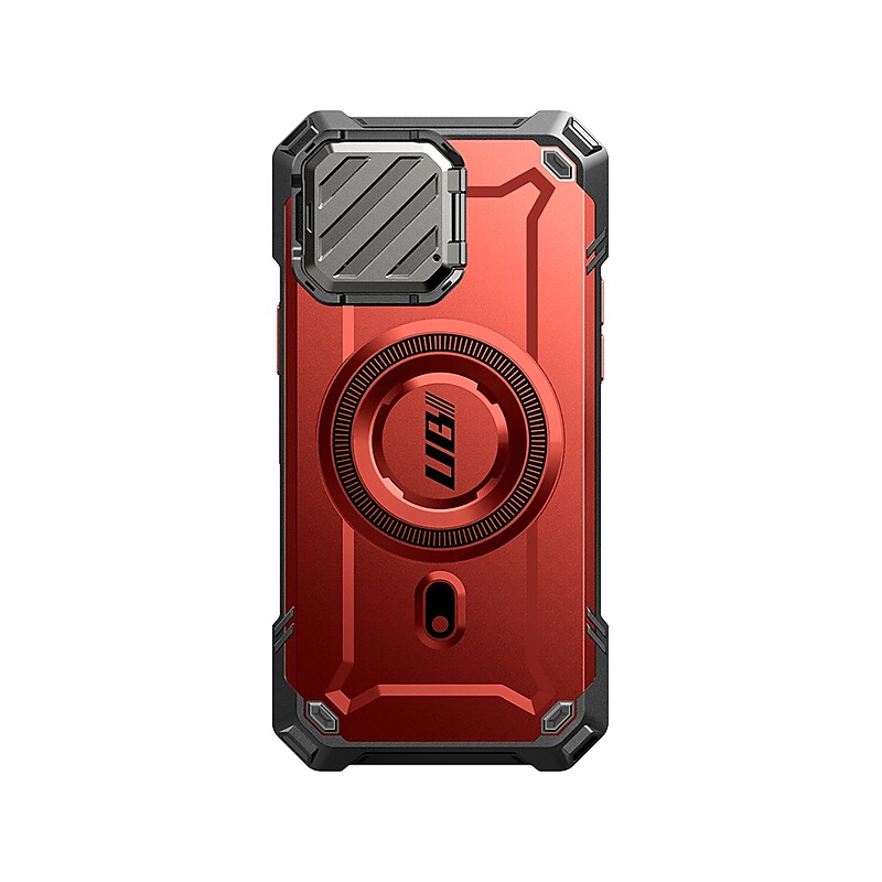 SUPCASE Unicorn Beetle MAG XT MagSafe Rugged Case for iPhone 15 Pro Max, Shock-Absorbing, Metallic Red (SPH23MX67MGXTRD) image 1