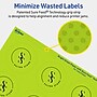 Avery Laser/Inkjet Multipurpose Circle Labels, 2.25" Dia., Bright Green, 240/Pack (94510)~#|#~69449BBC-EDEE-4771-B718D022165FEC7B_sc7
