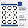 Avery Round Integrated Cards, Matte White, 100/Pack (19479370867)~#|#~694BC3CE-1ACE-450E-86E1B2FF7300F762_sc7