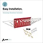 AdirOffice Steel Hanging Wall File, For Blueprint & Large-Format Files, Red (617-RED)~#|#~694BF854-AF00-4DEA-B7B9361B09F723E4_sc7