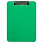 JAM Paper Plastic Clipboard, Letter Size, Green, 12/Pack (340926880AZ)~#|#~6957A35B-C2A8-4C64-9AAD3B73C6BBA704_sc7