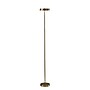 Adesso Mira 55" Antique Brass Floor Lamp with Disc-Shaped Shade (2612-21)~#|#~695A417F-B345-4C59-9C67F445133A1BF2_sc7
