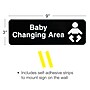 Excello Brands Restroom Indoor Wall Sign, 9" x 3", Black/White, 3/Pack (EGP-HD-0256)~#|#~695FE6FA-99AC-441B-B9B88A2BB9BA5A85_sc7