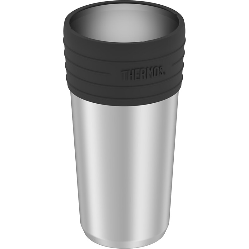 Thermos Stainless Steel Vacuum Insulated Coffee Cup Insulator, 20 oz., Stainless Steel (EAJCF600SS4) image 1