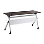 Bush Business Furniture Envision 60"W Foldable Training Room Table, Storm Gray (NVS009SG)~#|#~695FF625-2053-4542-AAF26416E01567F2_sc7