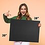 Flipside Poster Board, 28" x 20", Corrugated, Black, 10/Pack (32331-10)~#|#~69609667-1A81-45A3-A2580C85401E17A3_sc7