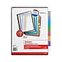 Staples Better Print & Apply Label Plastic Divider, 8 Tabs, Assorted Colors, 1 Set (ST23281/23281)~#|#~69625A70-8E89-4C3F-A1732D6BA3941B45_sc7