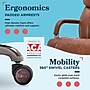 La-Z-Boy Symphony Ergonomic Bonded Leather Swivel Executive Chair, Cognac and Graphite (CCHR10013C)~#|#~696547DE-D4AA-4225-97D55A3530A300E4_sc7