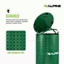 Alpine Industries Steel Pet Waste Disposal Bin with Odor Control Lid, 13.5 Gallon, Green (ALP4005-01)~#|#~696BB576-4450-4F29-88F4734C67CEBFC7_sc7