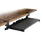Mount-It! Adjustable 24"W Clamp-On Keyboard and Mouse Tray, Black (MI-7180)~#|#~696DB48F-8260-4064-876D6BDAF4BA672D_sc7