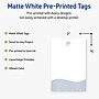 Avery  3" Blank Price & Merchandise Tags, White, 80/Carton (S00-EV4-PRMWT10)~#|#~696FCA8D-2E68-4F26-8E30D0B071990FE7_sc7