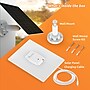 Toucan 3-Watt Solar Charger for Wireless Security Camera S4 9.8' Charging Cable, White (TNTWSCSPS4)~#|#~6970B558-4400-41D3-A63D7D94AE7ECA27_sc7