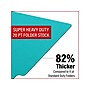 Medical Arts Press Heavy-Duty End Tab File Folder, Straight Cut, Letter Size, Light Blue, 40/Box (S-09459-LBL)~#|#~6970E59B-CB40-4ECA-9D1064C8958F175C_sc7