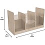 Flash Furniture Bright Beginnings 5-Section Storage Unit, 16"H x 31.5"W x 13"D, Brown (MK-KE24558-GG)~#|#~6976F4D7-AD02-4C01-B35FBD0C049F7470_sc7