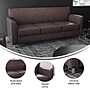 Flash Furniture Hercules Diplomat LeatherSoft Sofa, Brown/Chrome Legs (BT8273BNCHR)~#|#~6978AE1C-074B-490D-8AAA2015846D9688_sc7