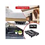 Dbest Metal Mobile Portable Cart with 6 Swivel Wheels, Black (01-929)~#|#~697D12B2-C5B0-47E6-AA936C8BC9498438_sc7
