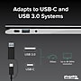 Plugable 4K USB 3.0 & USB-C to DisplayPort and HDMI Dual Monitor Adapter, Male to Female, Black (USBC-6950U)~#|#~6981A2FA-B992-41E8-AB1139E6395E232B_sc7