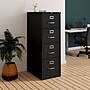 Staples Commercial 4 File Drawer Vertical File Cabinet, Locking, Black, Legal, 26.5"D (13450D)~#|#~69833276-F841-4D47-8F966A3B03646FFC_sc7
