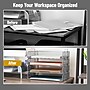 Mind Reader Metal Side Loading Stackable Letter Tray, Silver (DSTACK4-SIL)~#|#~6985908F-EB46-4E28-821C59723CF2649A_sc7