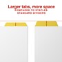 Staples Large Tab Write & Erase Paper Dividers, 5-Tab, Multicolor (ST63045)~#|#~69870D04-ECFB-49AE-999CE9AAF8AF426D_sc7