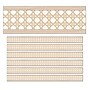 Carson Dellosa Education True to You Straight Bulletin Board Borders, 3" x 3', Woven Cane, 6/Bundle (CD-108525-6)~#|#~69899B26-548C-4979-81216253705525D0_sc7