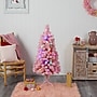 Nearly Natural Holiday Frosted Pink Cashmere Artificial Christmas Tree, 4' (T3030)~#|#~698E35AD-53D7-4E78-B7DE730FD61BE2E4_sc7