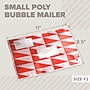 8.5" x 11" Self-Sealing Bubble Mailer, #2, Red, 4/Pack (8912DR-2-4)~#|#~698EA387-FBDC-4897-91042C3E696F86A8_sc7