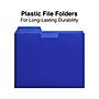 Staples Plastic File Pockets, Letter Size, Assorted Colors, 5/Pack (TR20674)~#|#~6991D90F-BE6E-4E8A-AC3BC275EE0DF1A3_sc7
