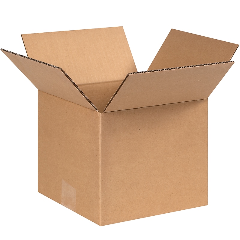 8" x 8" x 7" Shipping Boxes, 25/Bundle (BS080807) image 1
